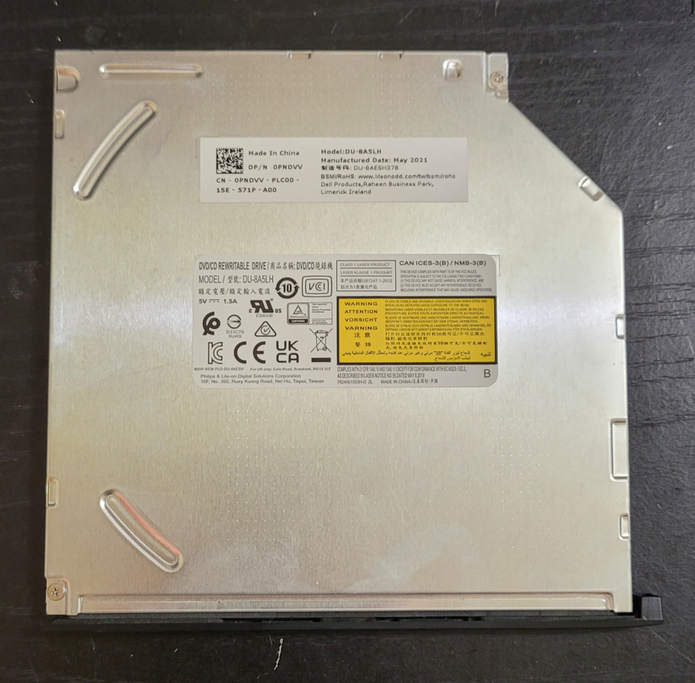 DU-8A5LH Dell Slim DVD Drive ( DP/N 0PNDVV )