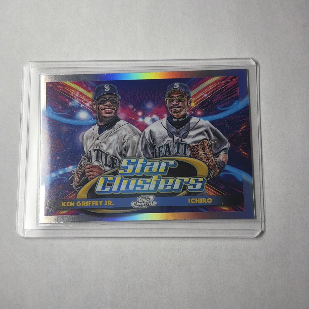 2025 Topps Cosmic Chrome Ken Griffey Jr. Ichiro Star Clusters #DSC-2 Mariners SP