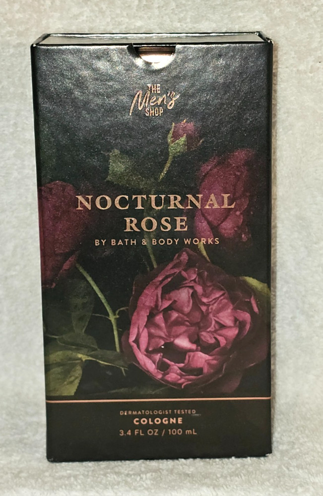 2026 Bath & Body Works Nocturnal Rose Mens Cologne 3.4 fl oz/100ml. New In Box