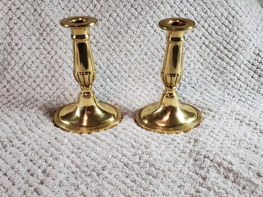 Candlestick Holders Vintage set of 2