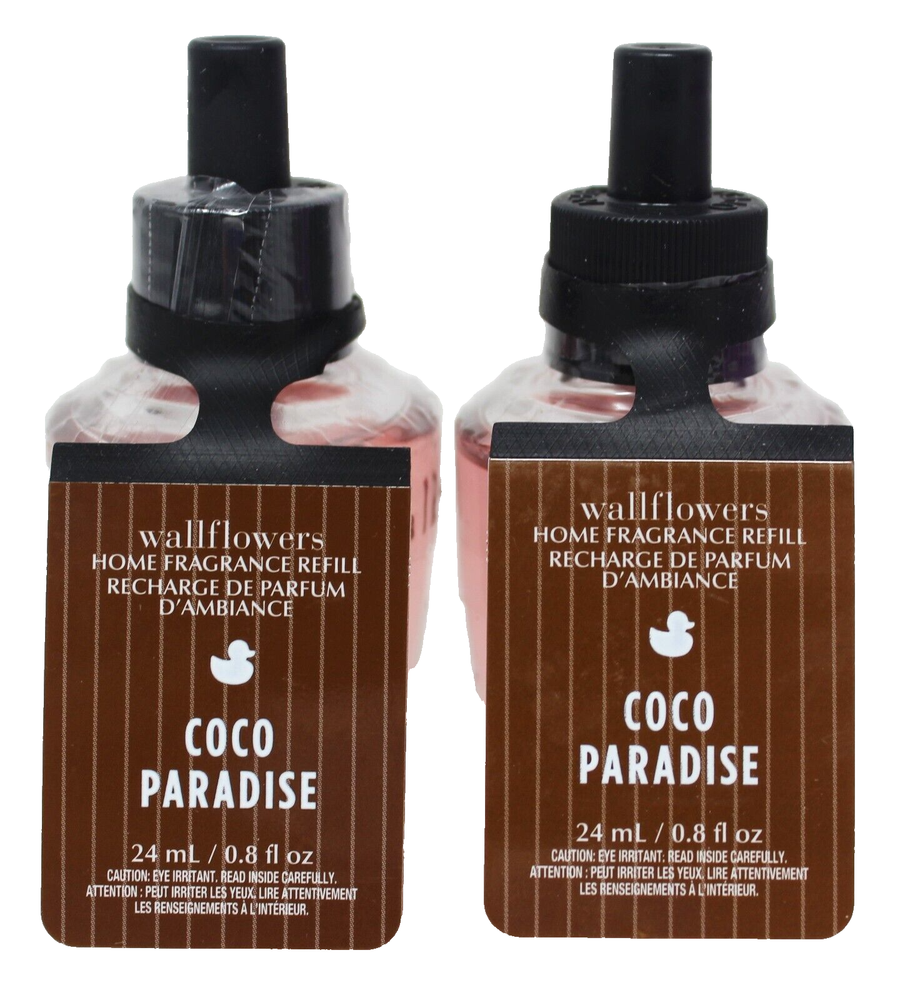 Bath & Body Works Coco Paradise Wallflower Refill Bulbs 2-Pack