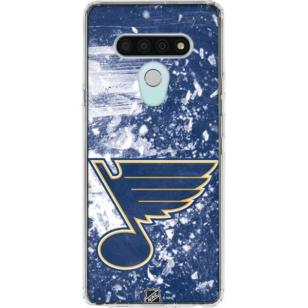 NHL St. Louis Blues LG Stylo 6 Clear Case - St. Louis Blues Frozen