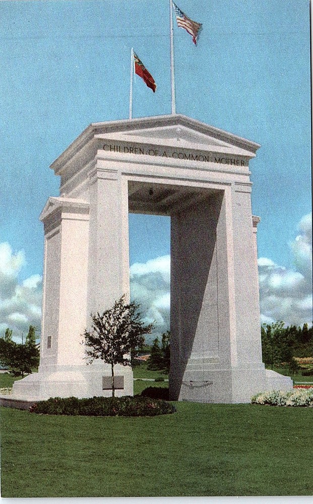 Postcard MONUMENT SCENE Washington District of Columbia DC AI5496