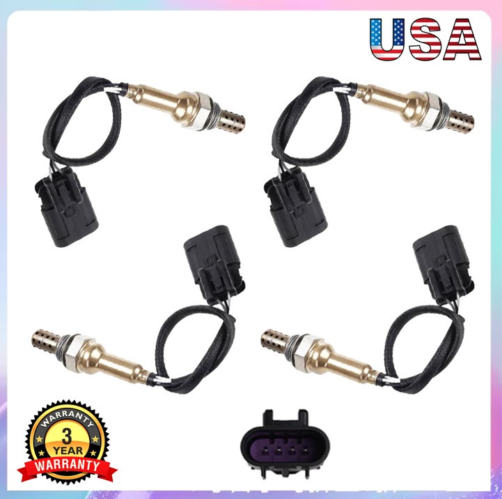 For Hyundai Santa Fe Veracruz 3.8L V6 4pcs Up+Downstream Oxygen Sensor 234-4854