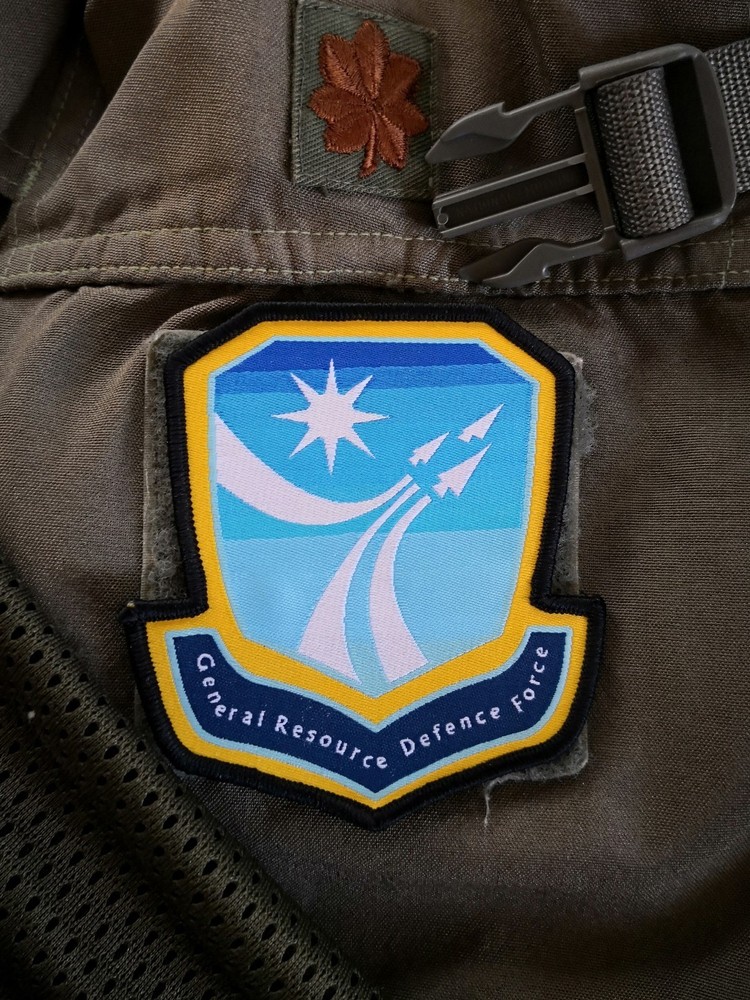 Ace Combat 3 Electrosphere - General Resource Defense Force morale (GRDF) patch-image