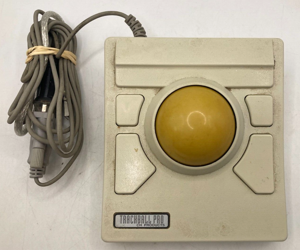 CH Products DT225 Desktop Trackball Pro RS-232 Joystick Technologies