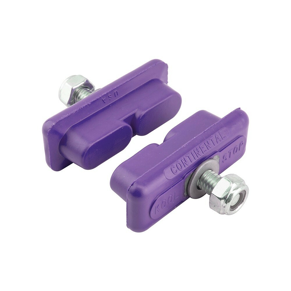 Kool Stop CONTINENTAL brake BMX pads for mag wheels Skyway Tuff ACS * PURPLE