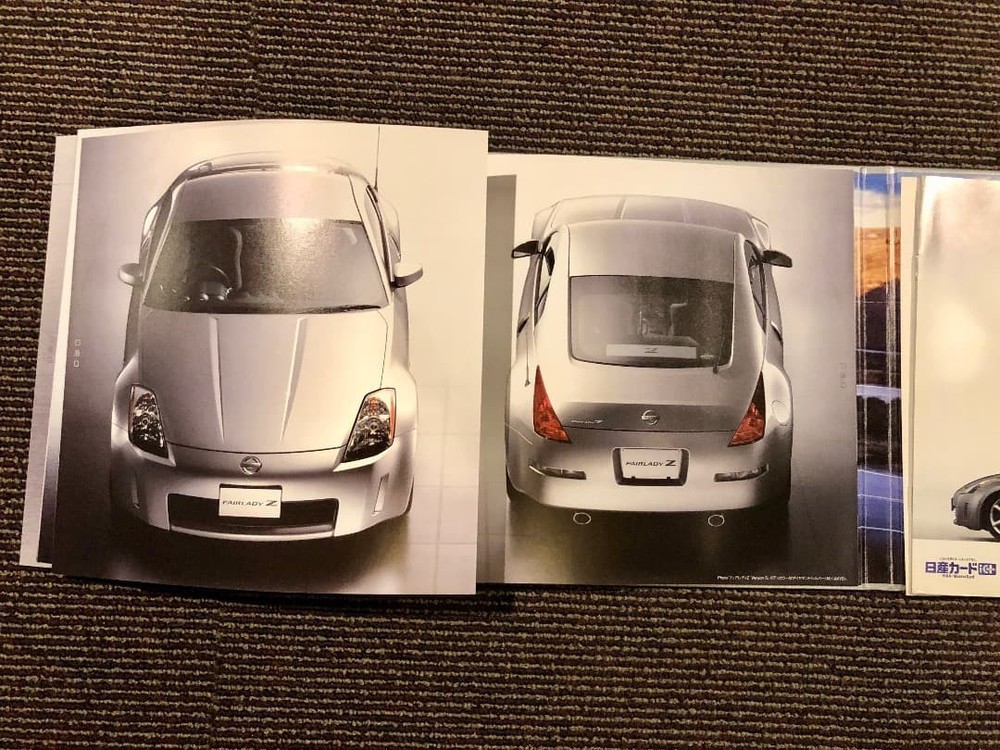 Fairlady Z Nissan Datsun Vintage Catalog Japan Car Brochure Collectible