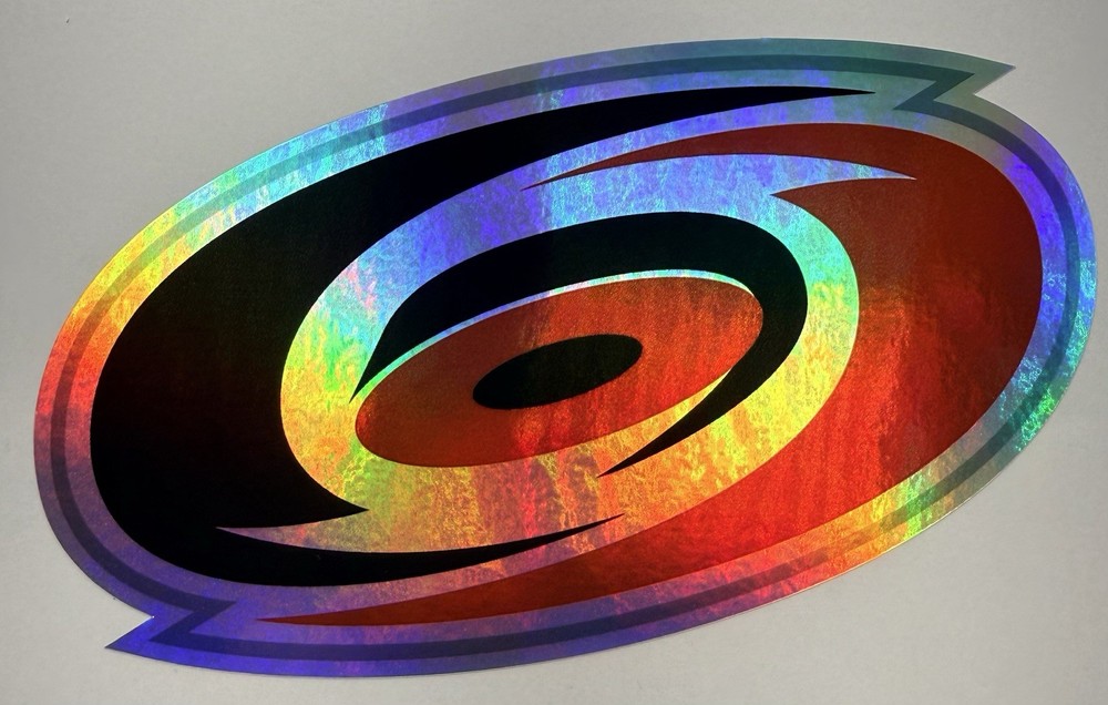 Carolina Hurricanes Holographic Vinyl Decal