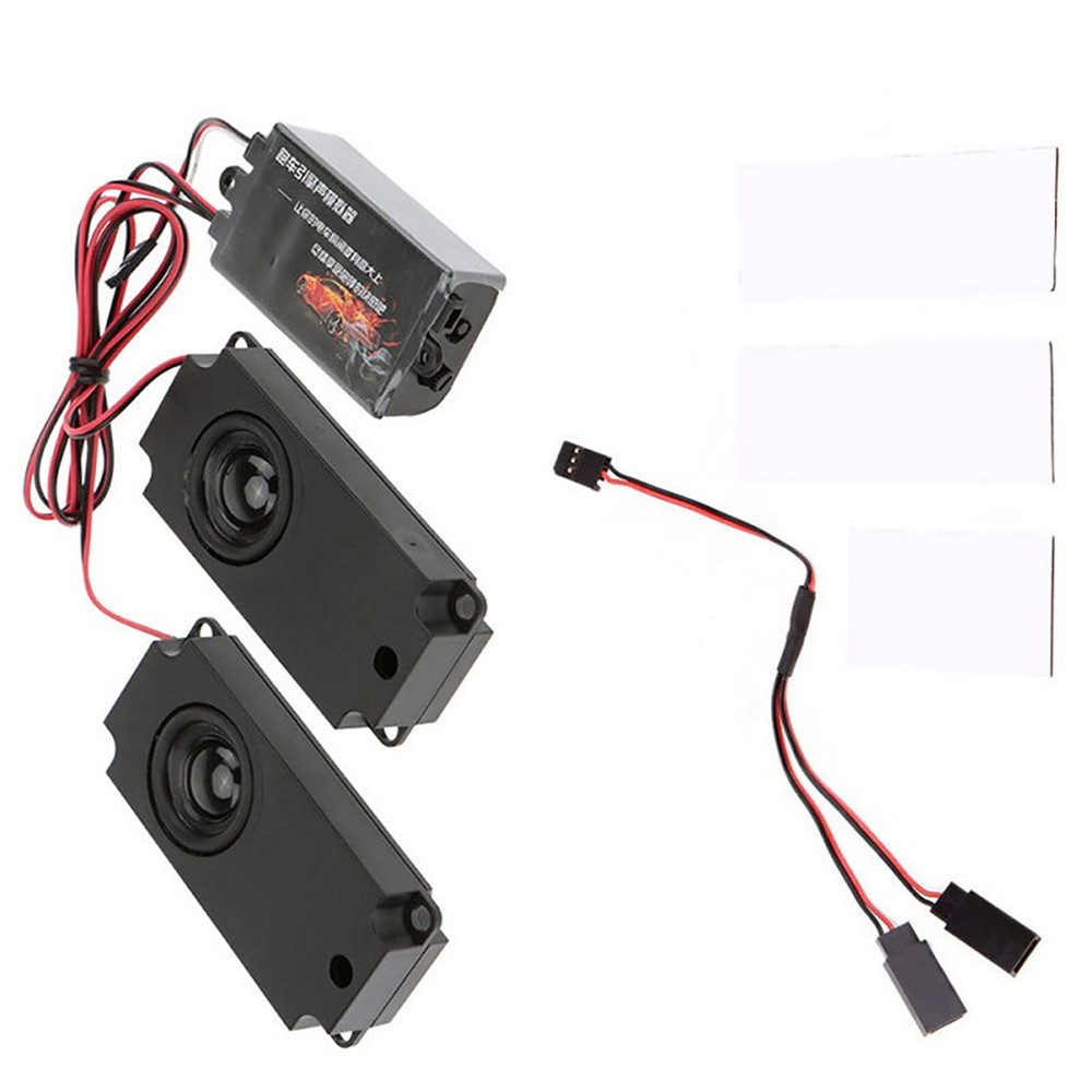 Engine Sound Simulator Module System Accessories For 1/10 RC Car Vehicle Model