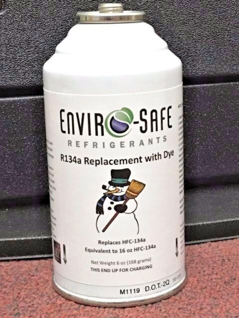 Envirosafe Modern Organic AC Coolant With UV Dye Auto A/C Systems Professional-image