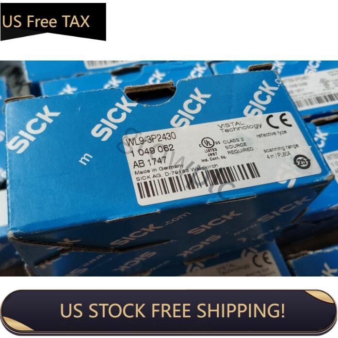 1pcs New Sick WL9-3P2430 1049062 Photoelectric switch Sensors Fast Delivery