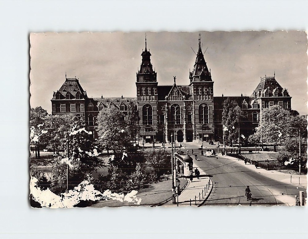 Postcard Rijksmuseum Amsterdam Netherlands