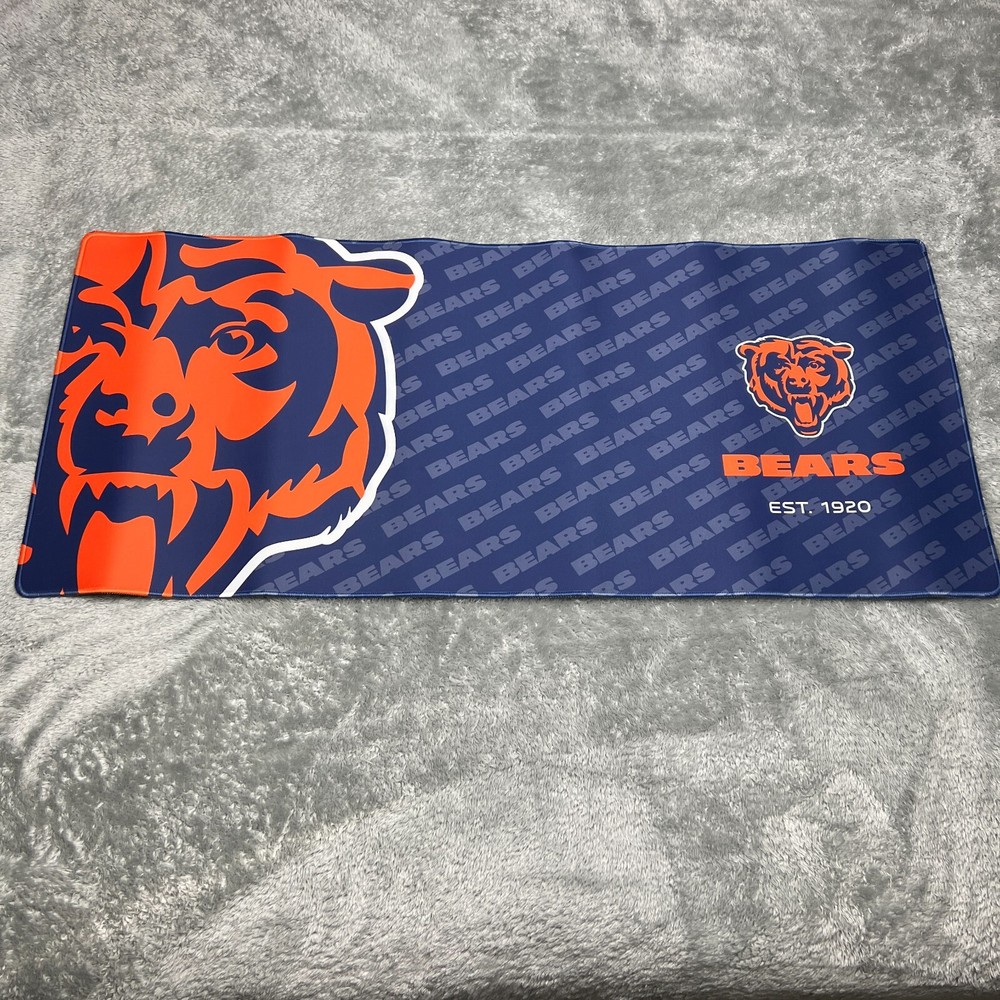Chicago Bears Mousepad Large Blue NFL Football