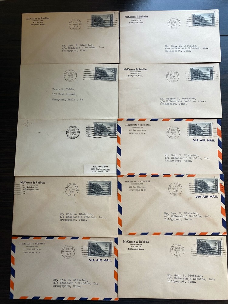 Lot of 75 #746 Acadia National Parks series uncacheted First Day covers-image