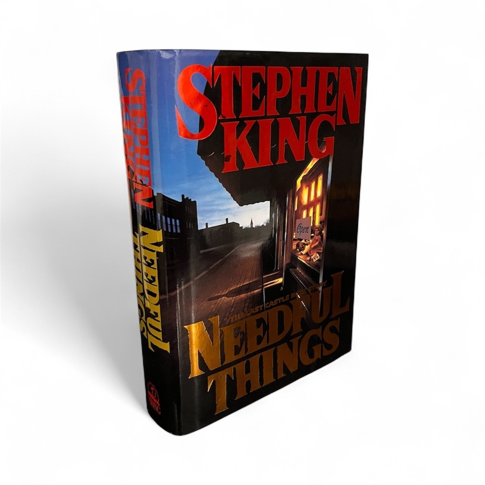 Stephen King NEEDFUL THINGS First Edition/1st Print  1991 Hardcover, Dust Jacket