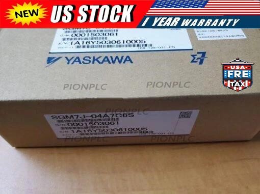 One Brand New Yaskawa SGM7J-04A7C6S Servo Motor