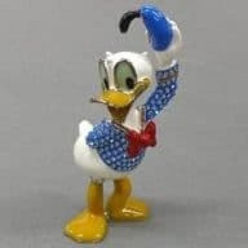 Limited Edition of 1000 Disney Store Donald Duck Rhinestone Figures #951fbd