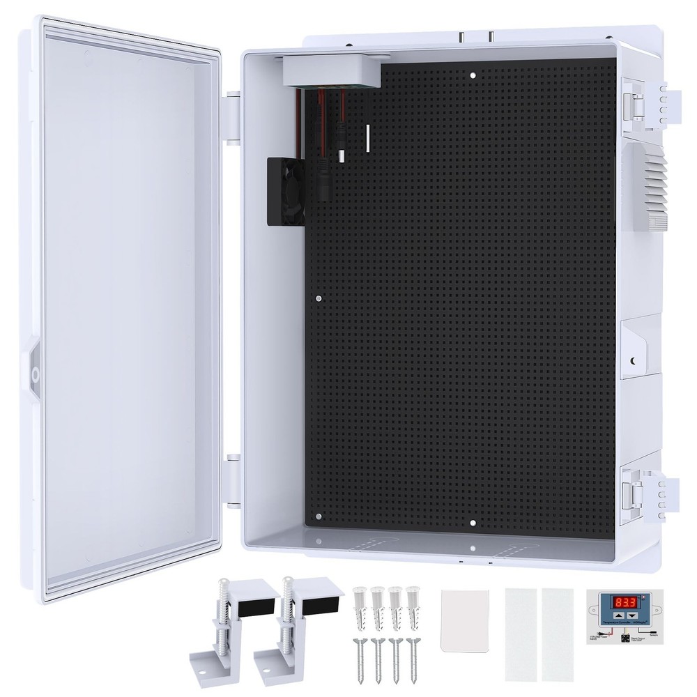 Outdoor Electrical Box, Waterproof Electrical Junction Box IP65 ABS Plastic E...-image