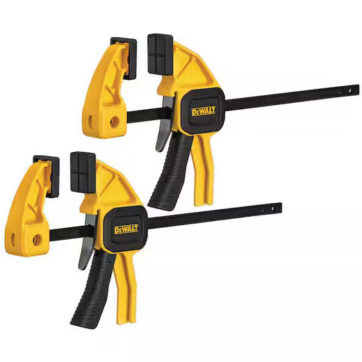 2 Pack 4.5 in. Trigger Clamps  with 1.5 in Throat Depth