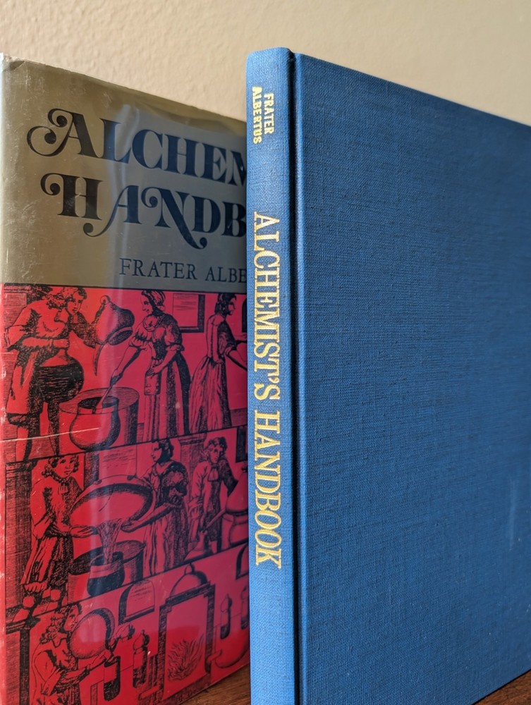 Rare ALCHEMIST’S HANDBOOK by Frater Albertus  / RARE HARDCOVER OCCULT ALCHEMY