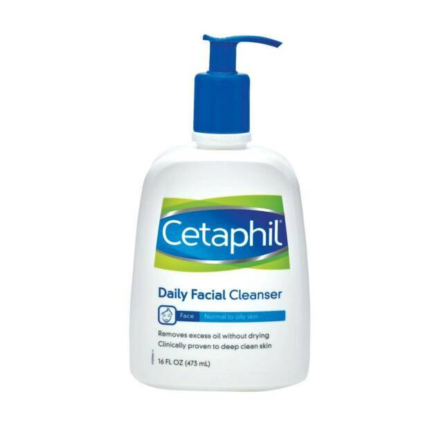 Cetaphil Daily Gentle Facial Cleanser for All Skin Types 16 oz