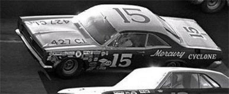 1966-67 Mercury Comet #15/#16 Dieringer NASCAR 1/25 Scale Decal Set-image