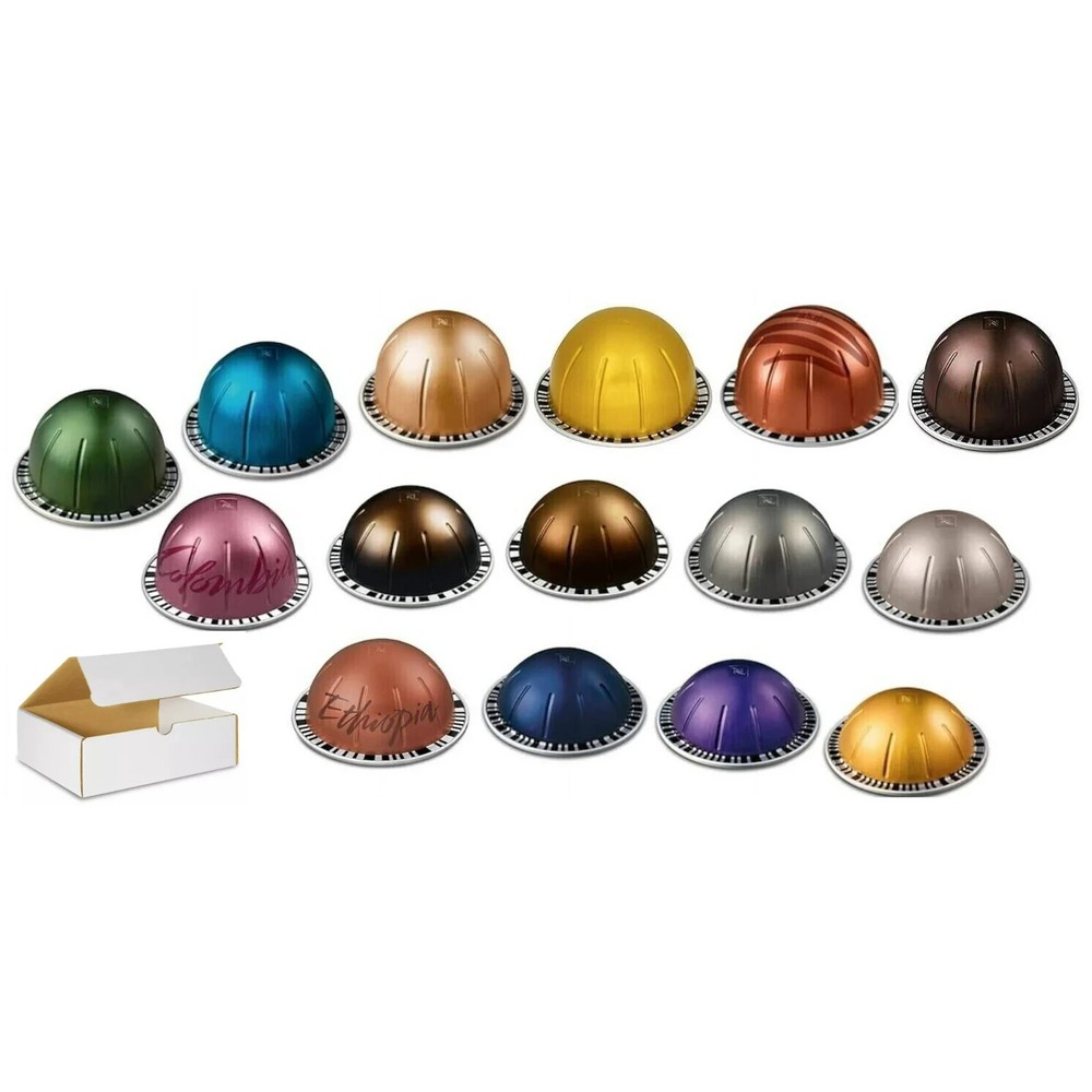 Nespresso Vertuoline Smooth Flavor Coffee Pod and Capsule Sample Pack (12 Count)