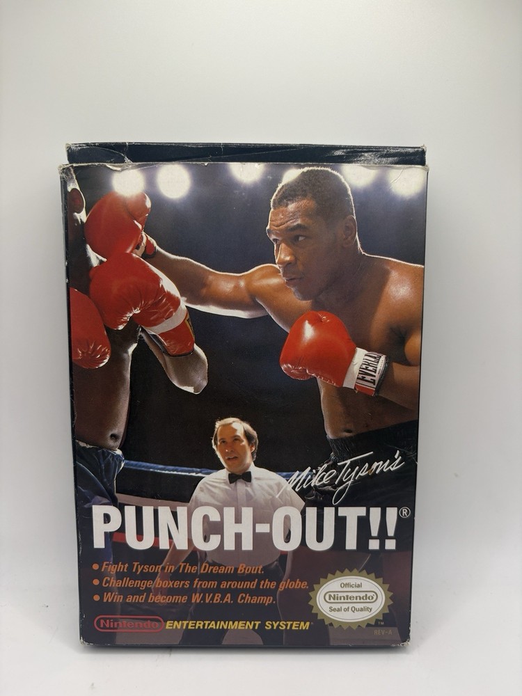 Mike Tyson's Punch Out Nes Nintendo Cib Complete In Box Tested