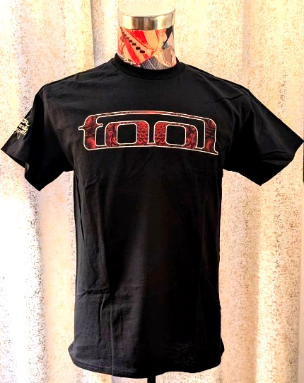 Officially Licensed Tool Red Pattern Black Rock T-shirt Merch