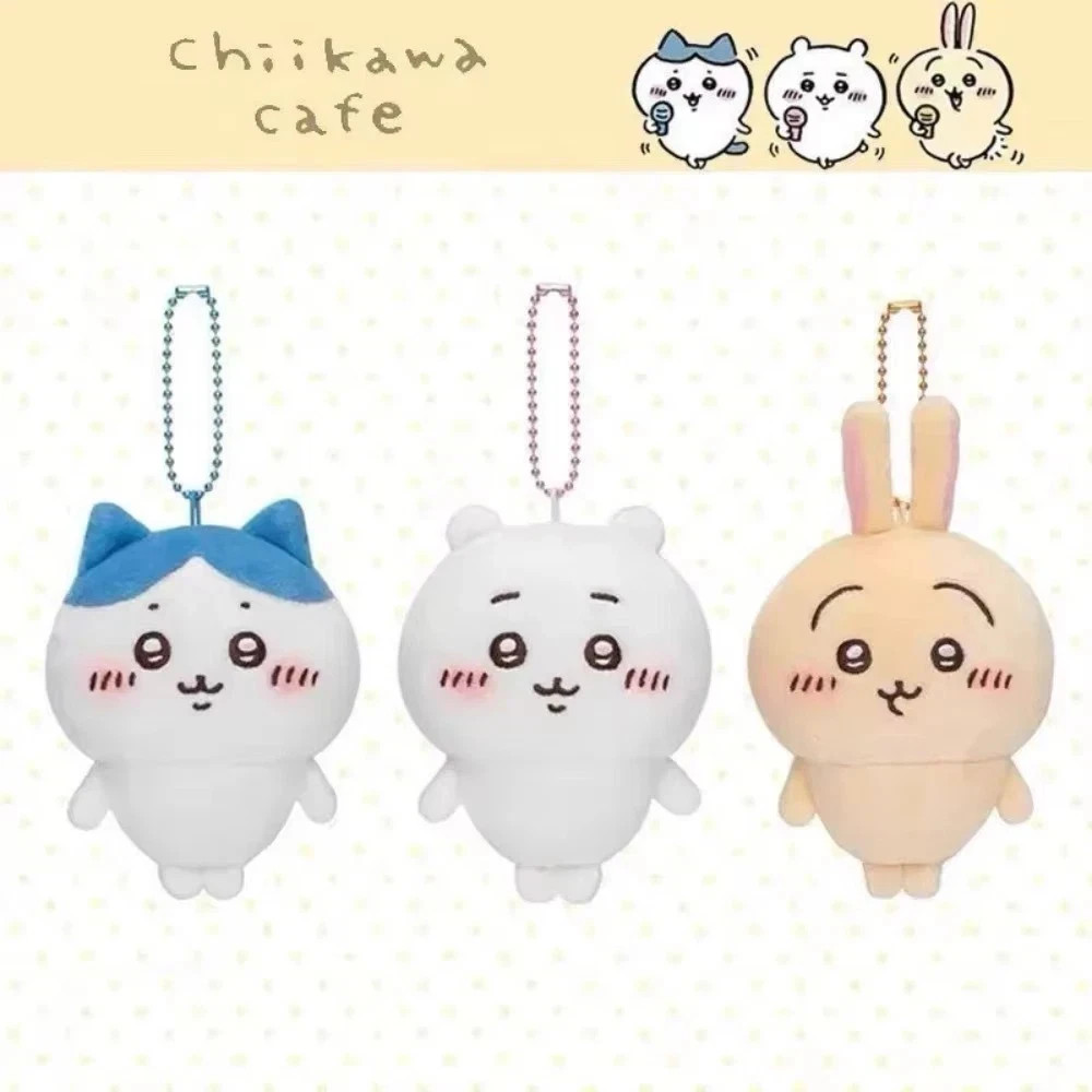 Chiikawa Plush Doll Keychain Hachiware Usagi Cute Anime Bag Pendant Gift