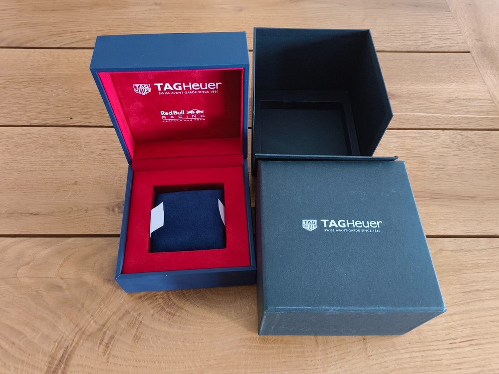 TAG HEUER RED BULL FORMULA ONE RACING TEAM BRAND NEW WATCH BOX