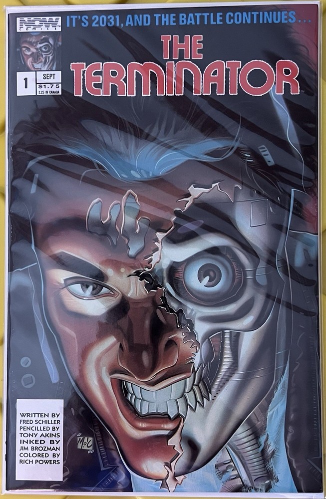 Terminator #1 Vol. 1 1988 Now Comics NM