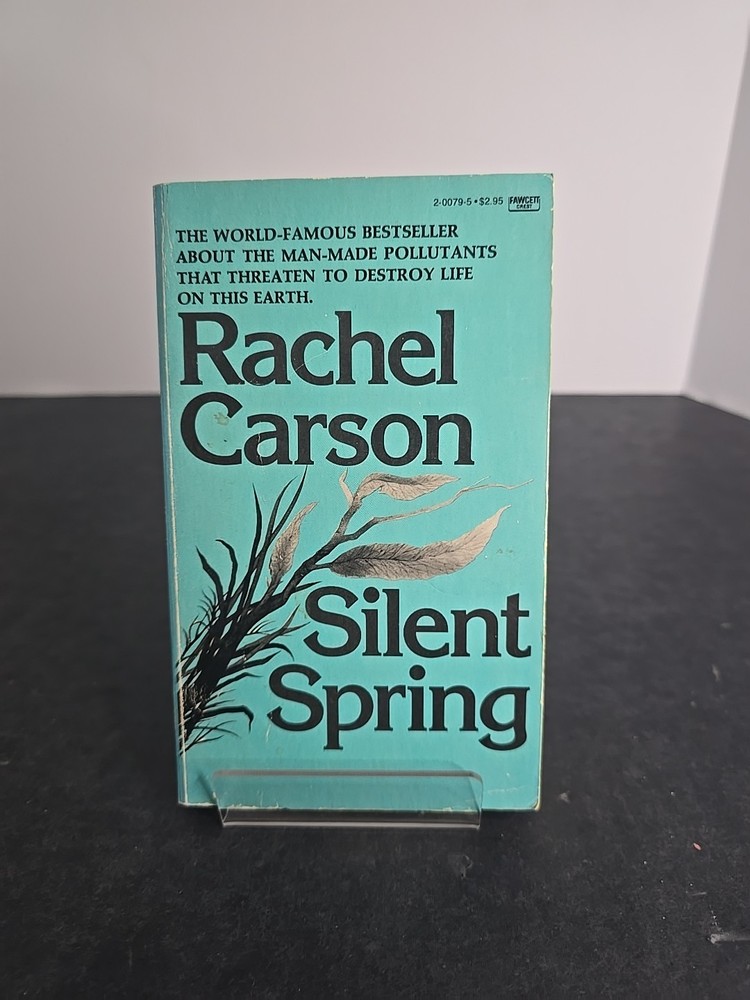 Rachel Carson Silent Spring Vintage Fawcett Crest Environmental Classic PB – VG