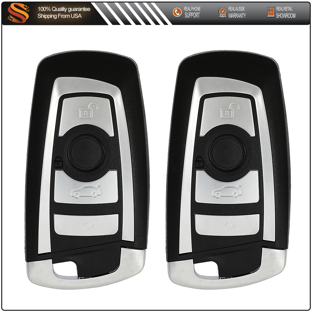 BMW 5 Series 2009-2016 Replacement Remote Key Shell (2-Pack)
