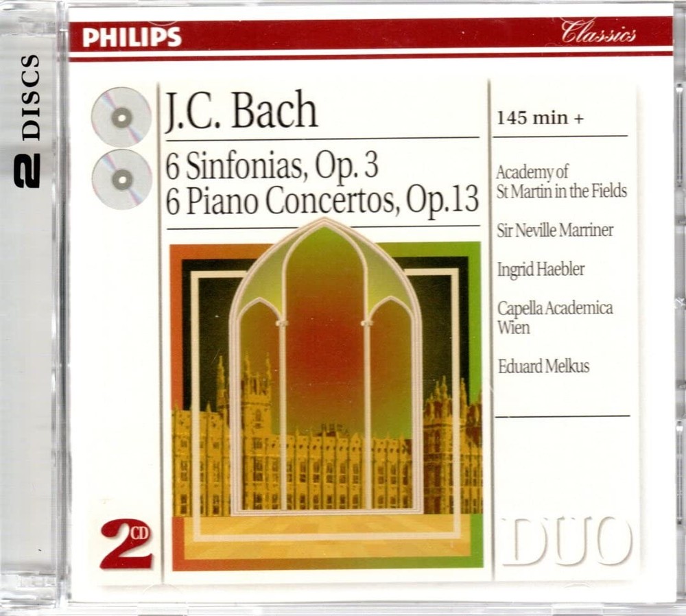 Academy of St Martin in the Fields, Bach: 6 Sinfonias / 6 Piano Concer, audioCD-image
