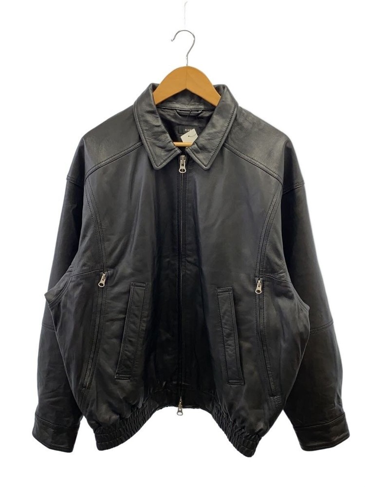 Beams Leather Jacket Blouson/M/Sheep Leather/Blk/11-18-1555-202 11201