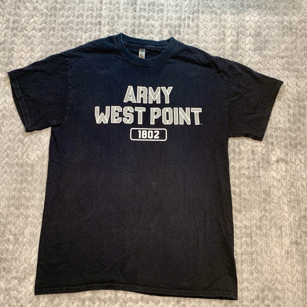 Army West Point 1802 T Shirt Navy Medium Military Academy Graphic Tee