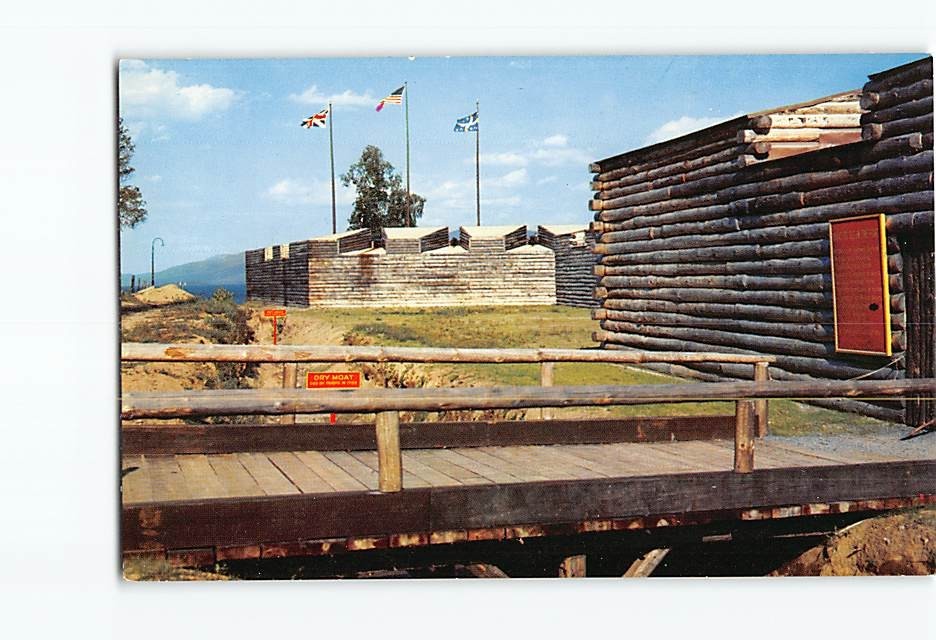 Postcard Fort William Henry Lake George New York USA