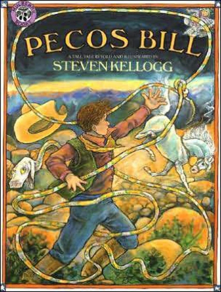 Pecos Bill: A Classic Read-Aloud Tale About a Wild Western Cowboy for Kids (Ages