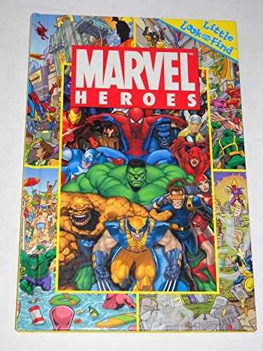 Marvel Heroes (Little Look and Find) - Hardcover, by Marvel Heroes - Very Good