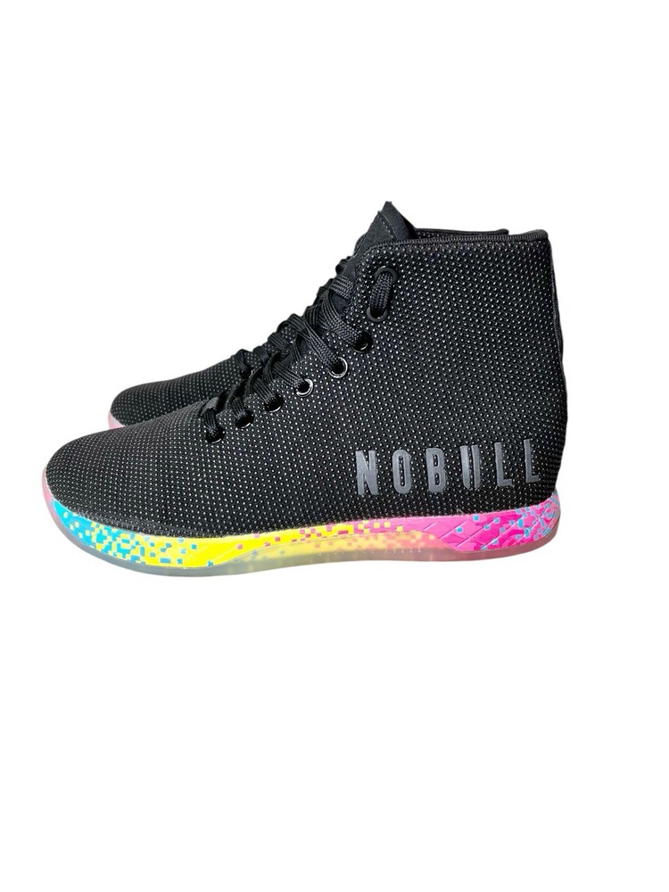 Nobull High Top Training Shoes Unisex Super fabric Out Work W Sz 8 M Sz 6.5