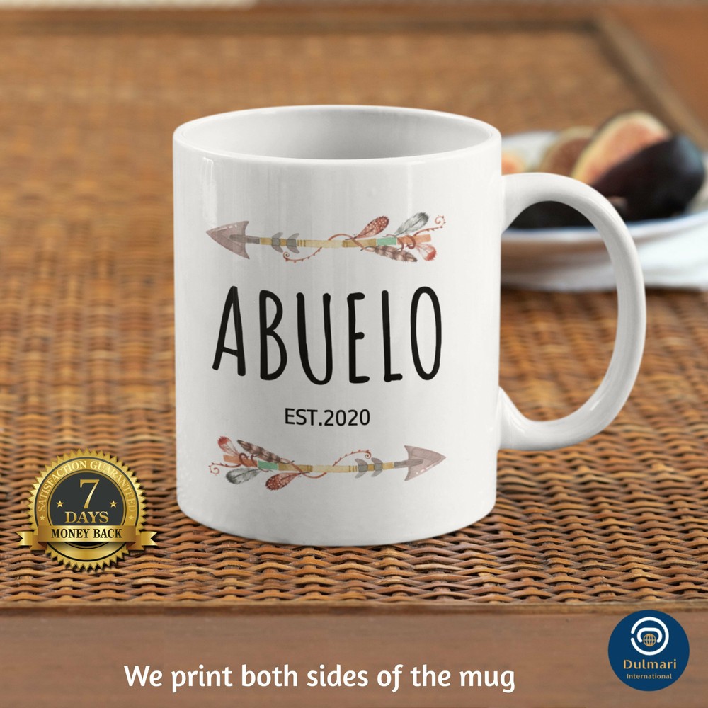 Abuelo Mug For New Grandpa Gift Abuelo Pregnancy Announcement New Grandfather-image