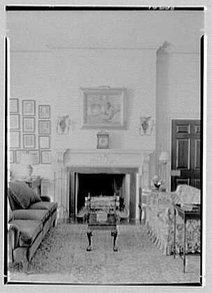 Grosse Pointe Farms Michigan Roy D Chapin Residence Study Fireplace 1931