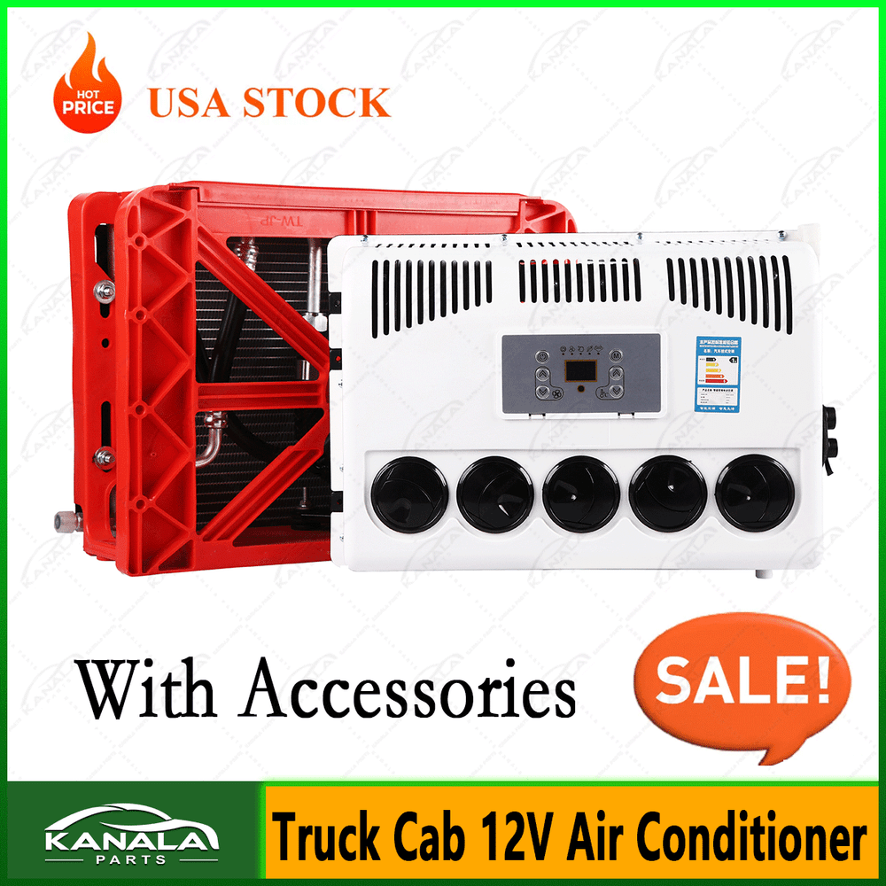 12V 12000 BTU Split AC for Semi Trucks Buses and RVs