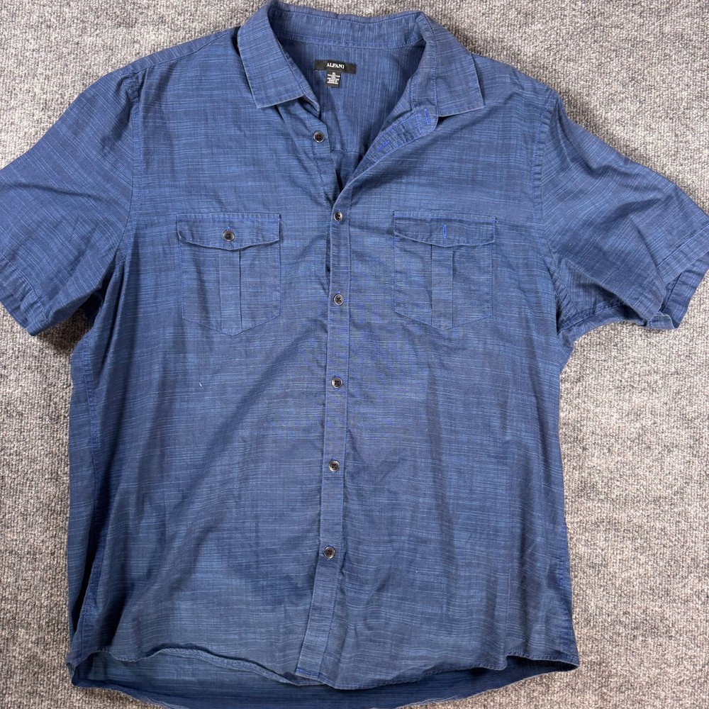 Alfani Men’s XL Short Sleeve Button Down