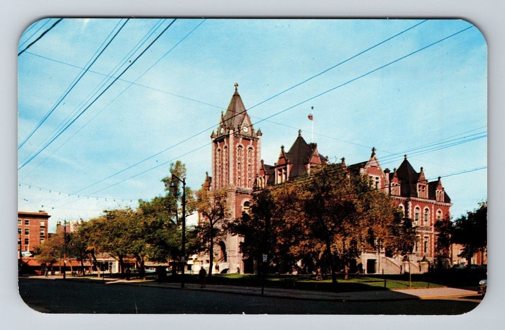 Regina-Saskatchewan, The City Hall, Vintage Postcard