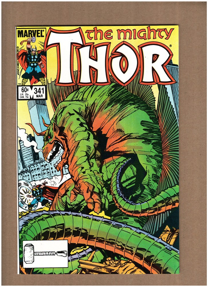 Thor #341 Marvel 1984 Walt Simonson CLARK KENT LOIS LANE APPEARANCE VF/NM 9.0