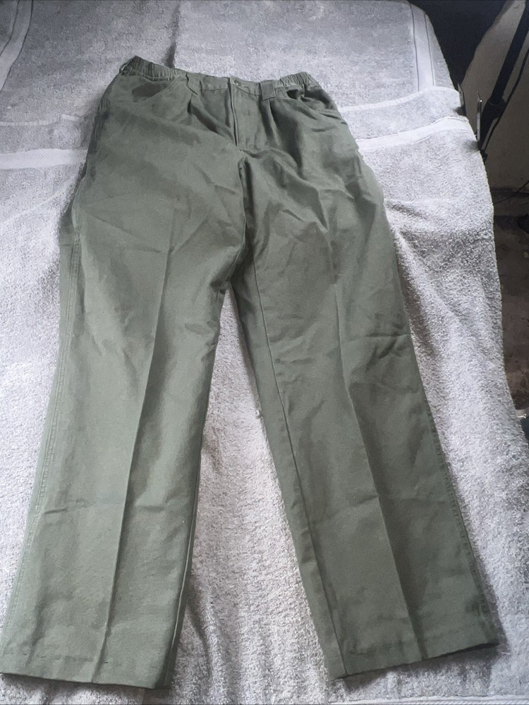 Woolrich Pants Mens Size 34X36 Green Elite Series Tactical Cargo