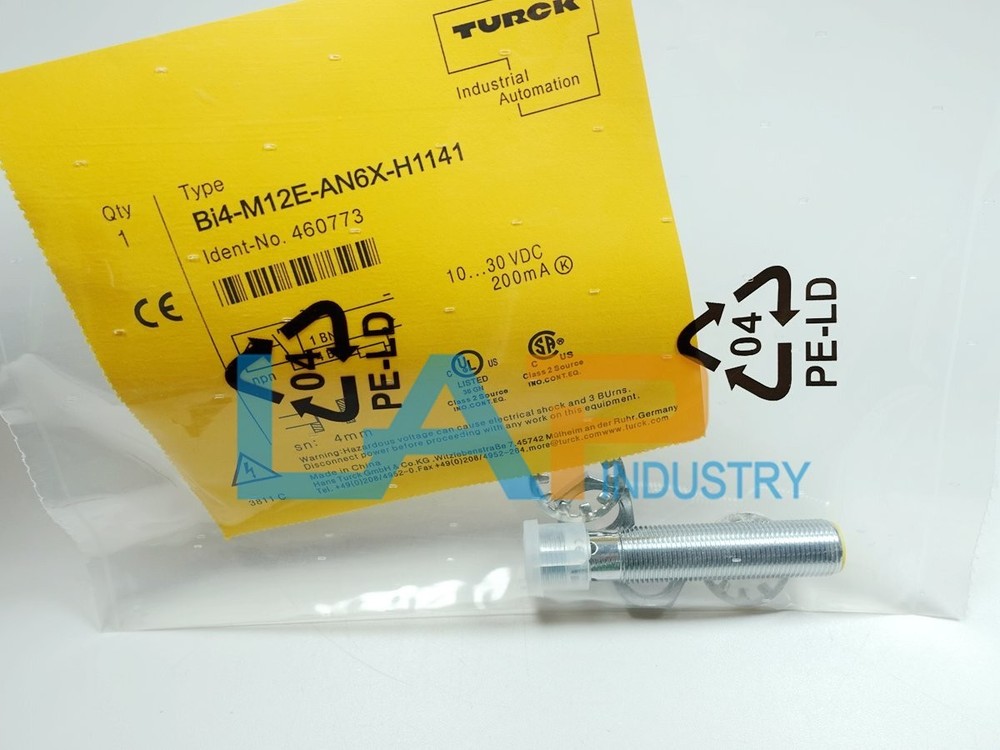1PCS New For TURCK Proximity Switch Bi4-M12E-AN6X-H1141